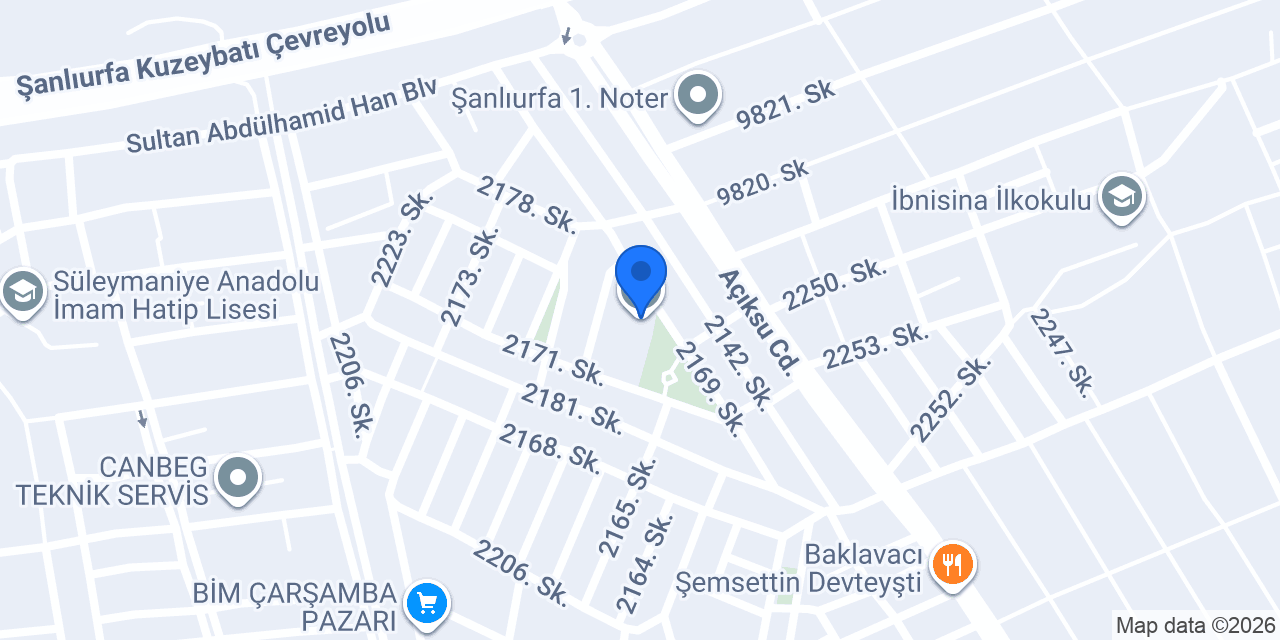 Belediye İlkokulu konumu