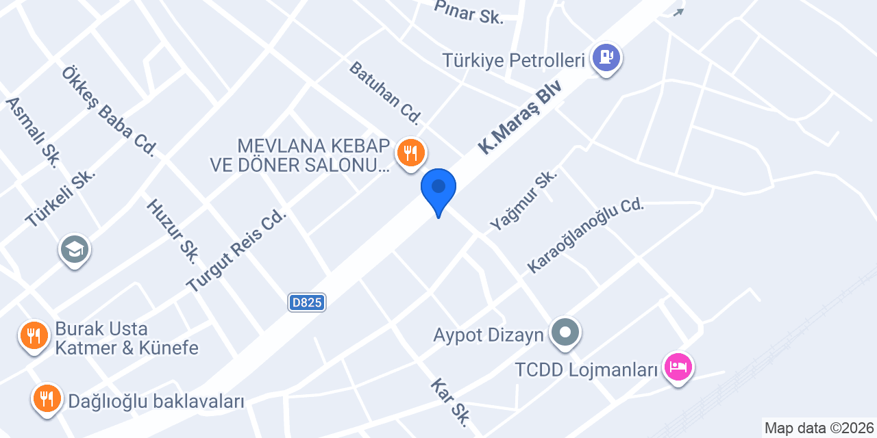 Esen Otomotiv konumu