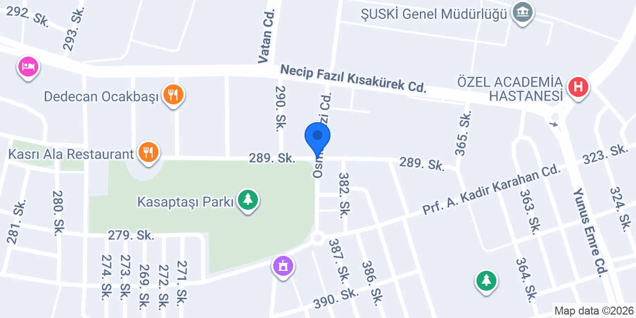 Taksi Urfa konumu
