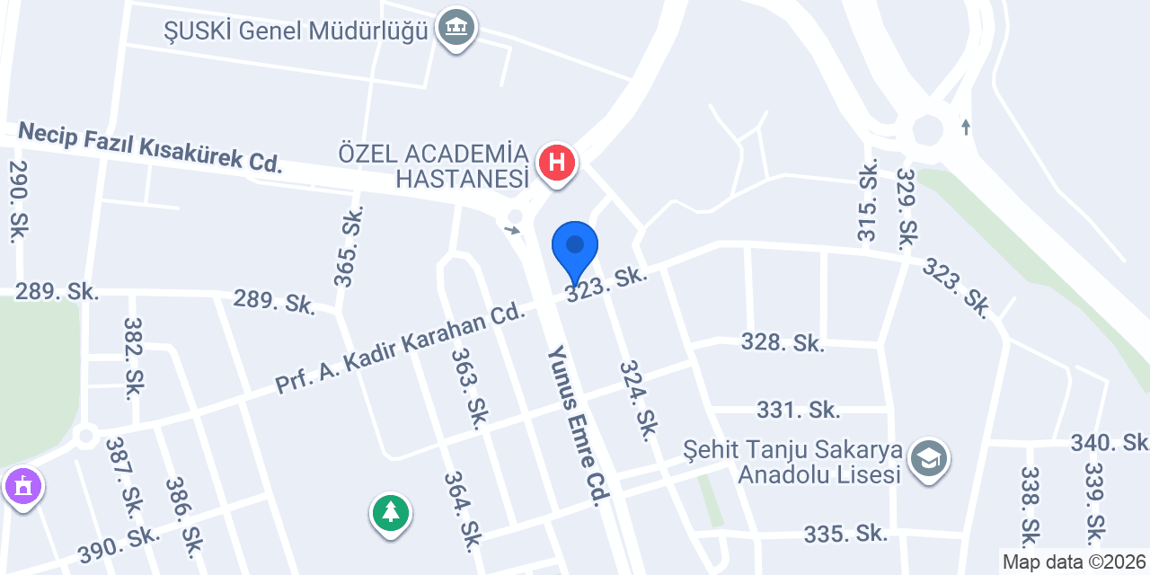 Urfa Çiçekçilik konumu