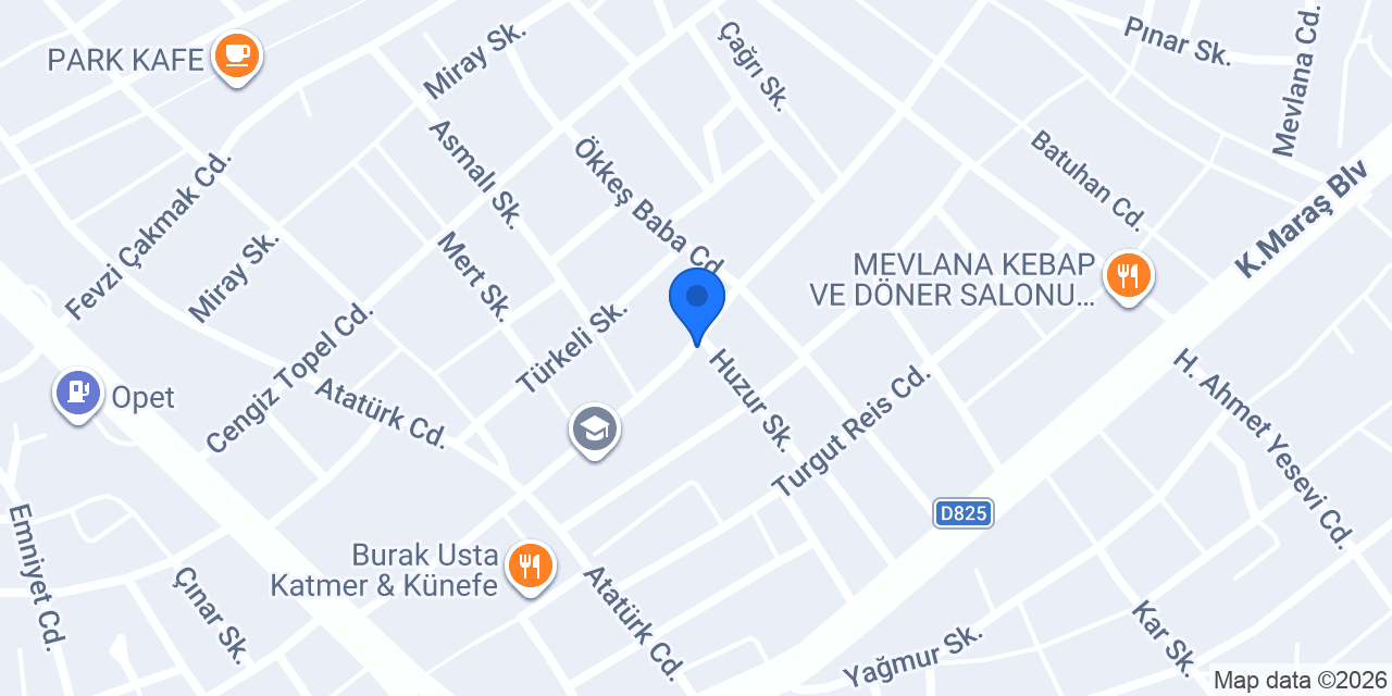 TUNCER EMLAK konumu