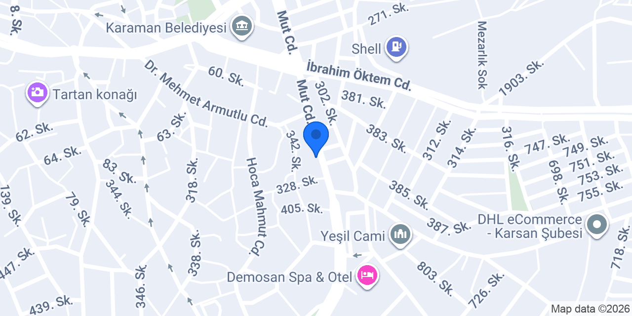 Gültes Yapı konumu