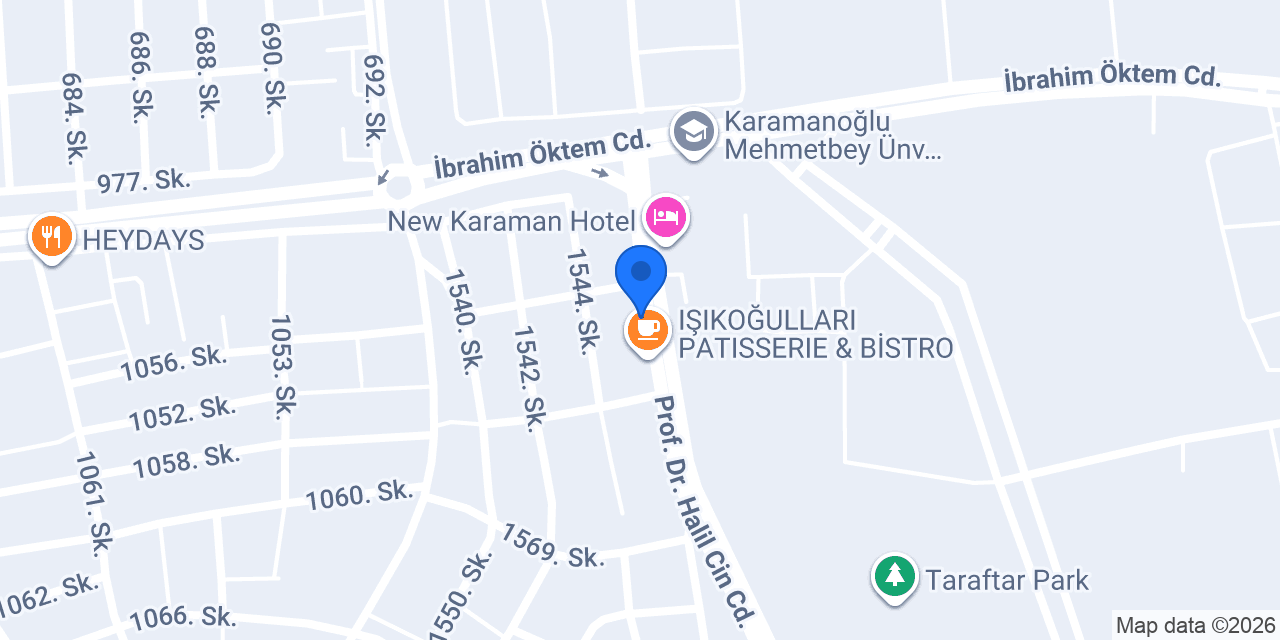MyPi Yemek Izgarara konumu
