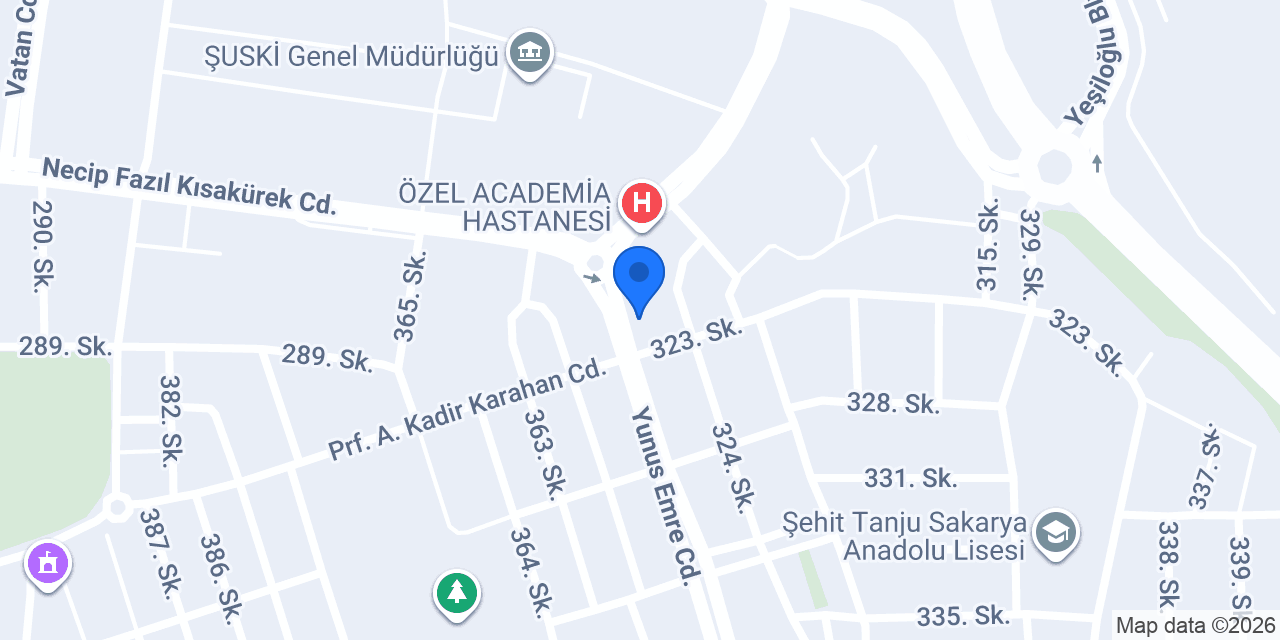 Dr. Mehmet Ağar Mon Klinik konumu