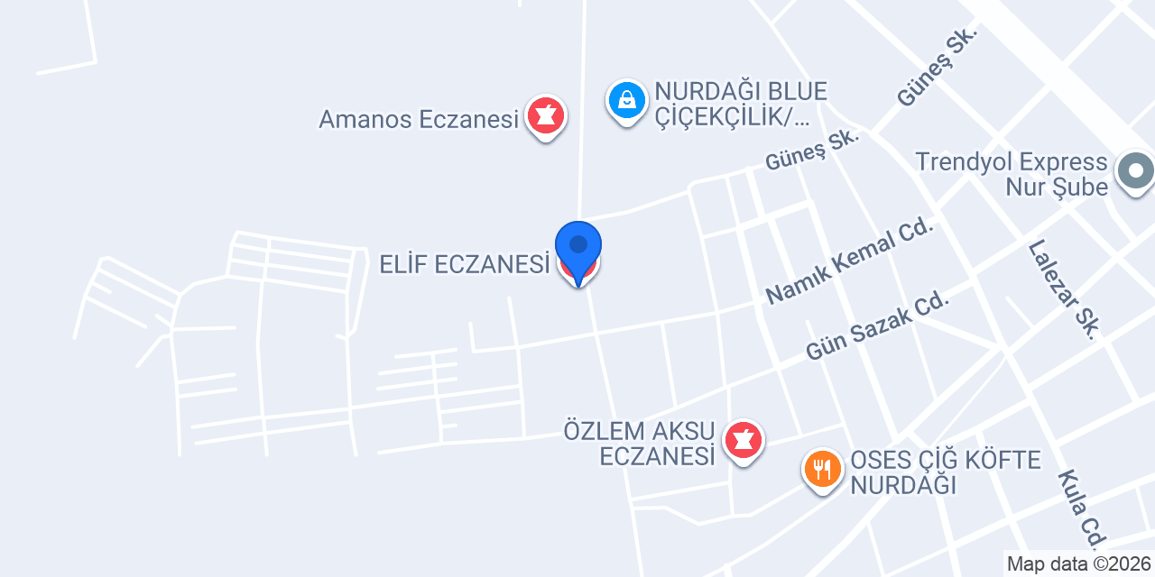 ELİF ECZANESİ konumu