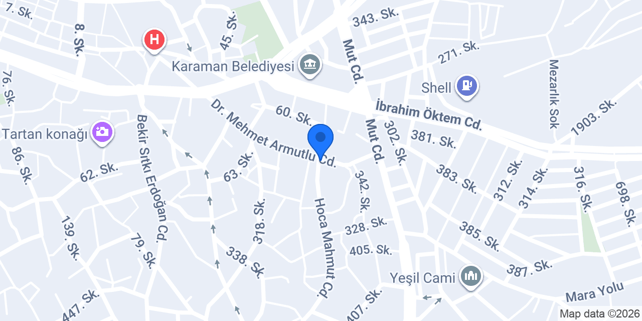 Derin yapı dekorasyon konumu