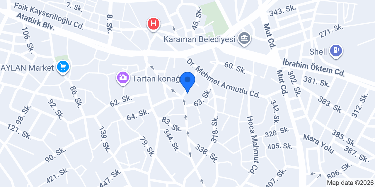 AFACAN HIRDAVAT konumu