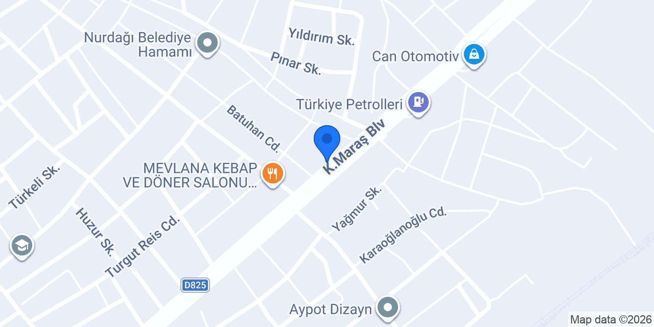 Aygün Otomotiv konumu