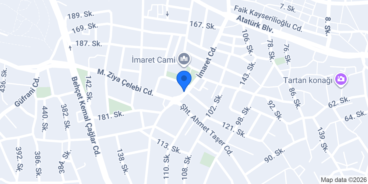 Acar Elektrik konumu