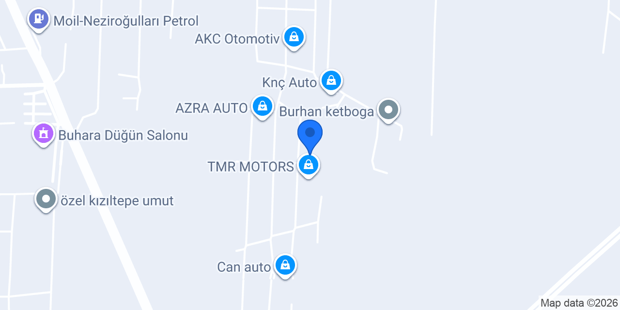 DAVUTOĞULLARI AUTO konumu