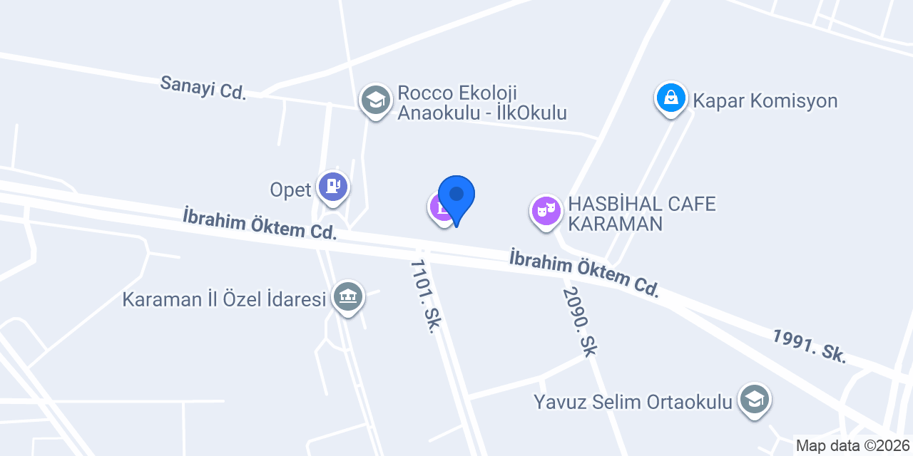 MClandkaraman konumu