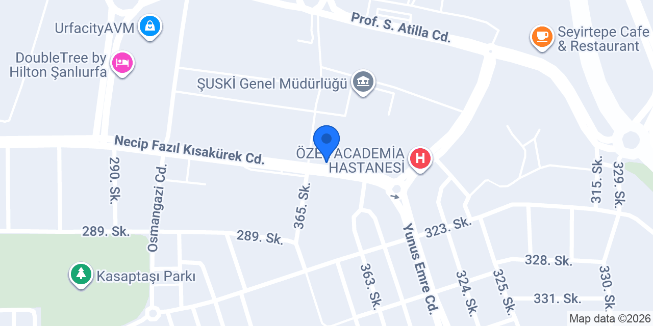 Sadezer Baklava Haliliye konumu