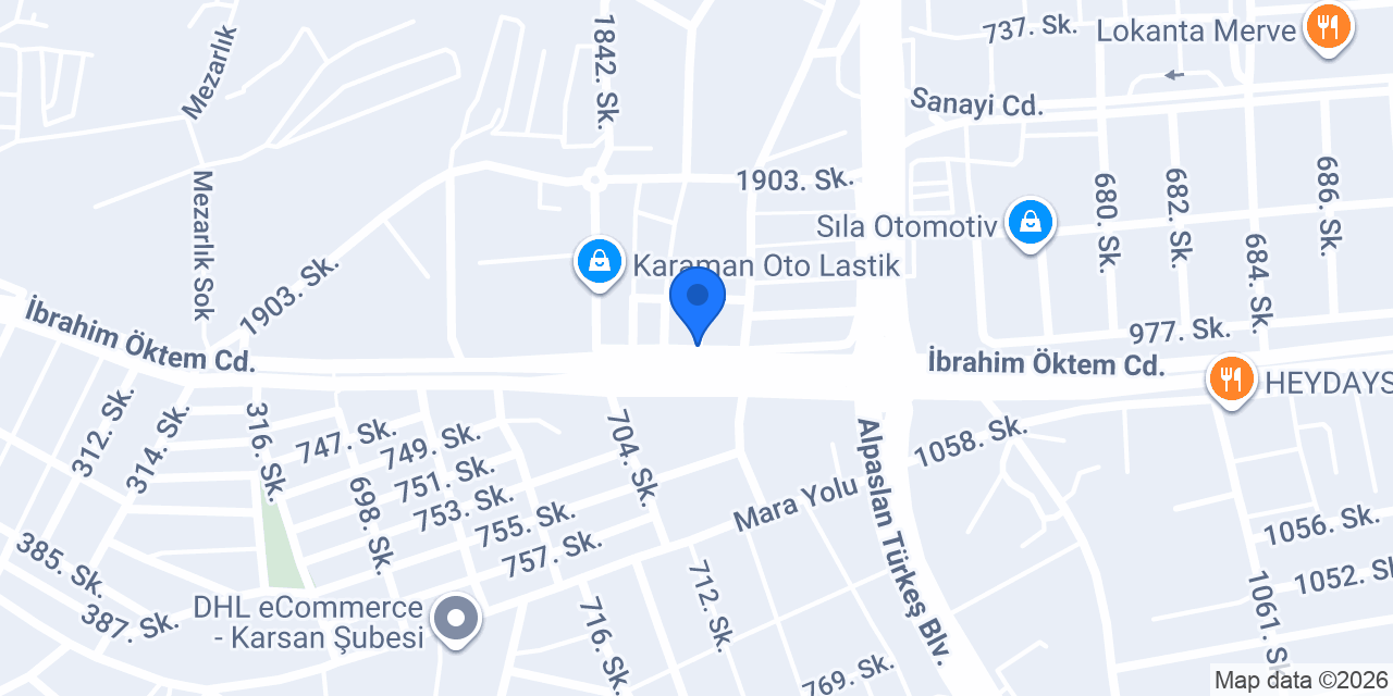 VEFA AUTO CENTER konumu