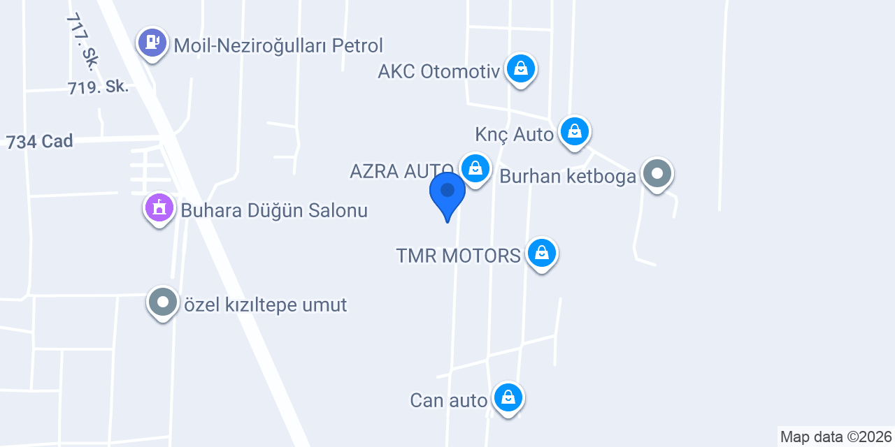 BRN BOZ AUTO konumu