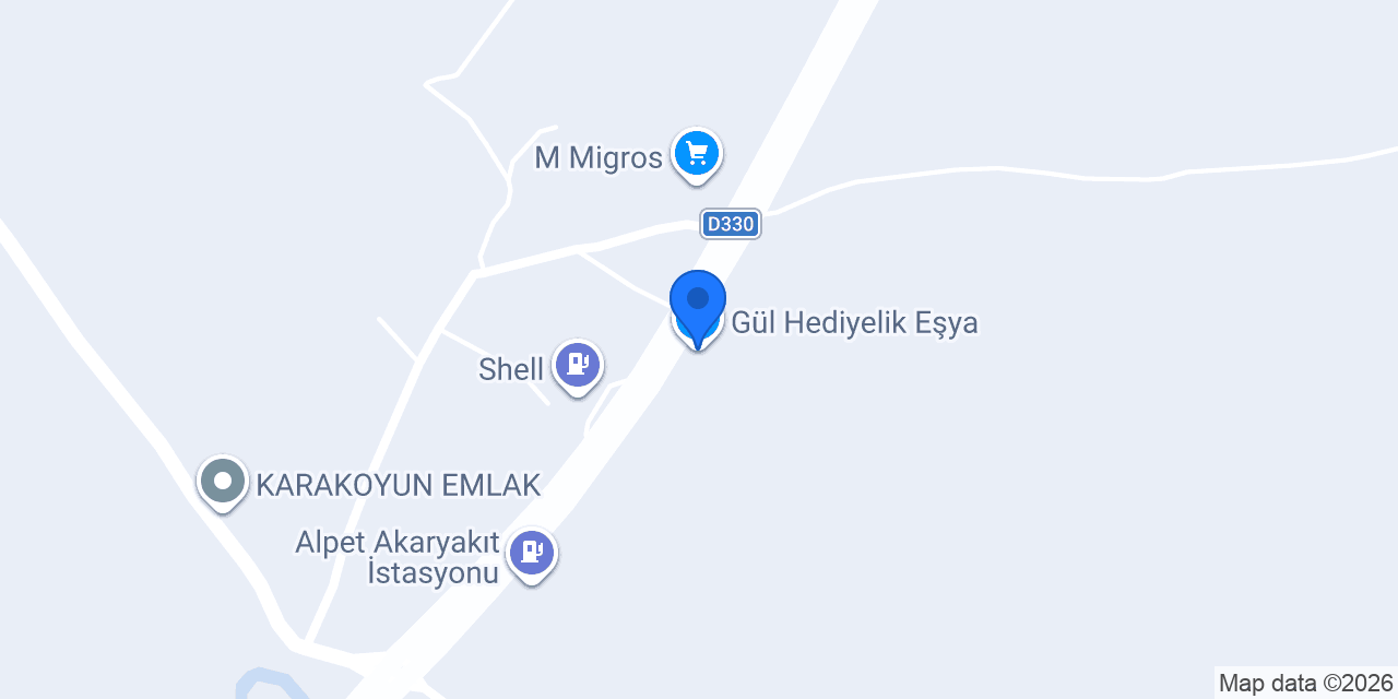 Gül Hediyelik Eşya konumu