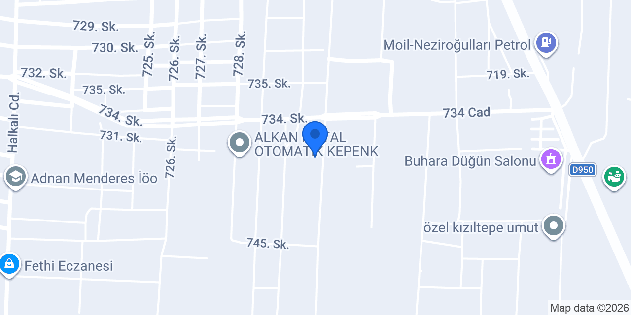 DELTA CAN PANO VE ELEKTRİK konumu