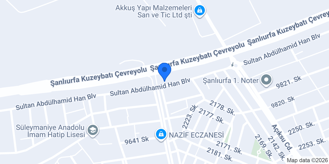 URFA DOĞAN EMLAK & YAPI konumu