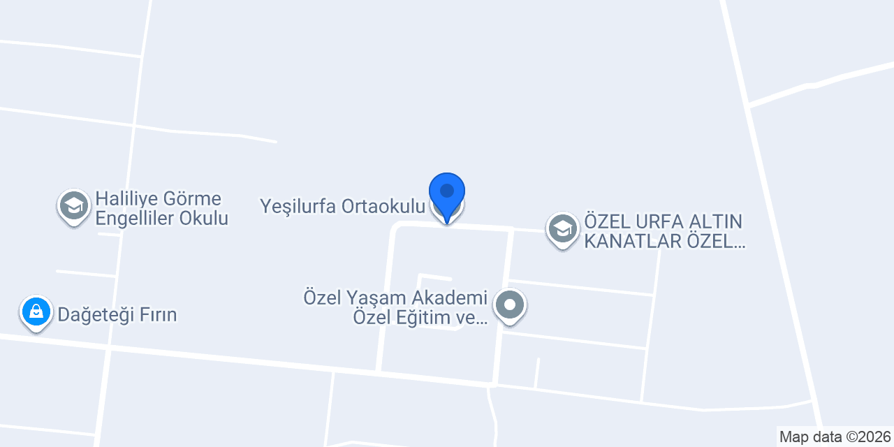 Yeşilurfa Ortaokulu konumu