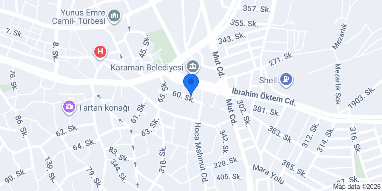 Ayhan Yapı Mimarlık konumu