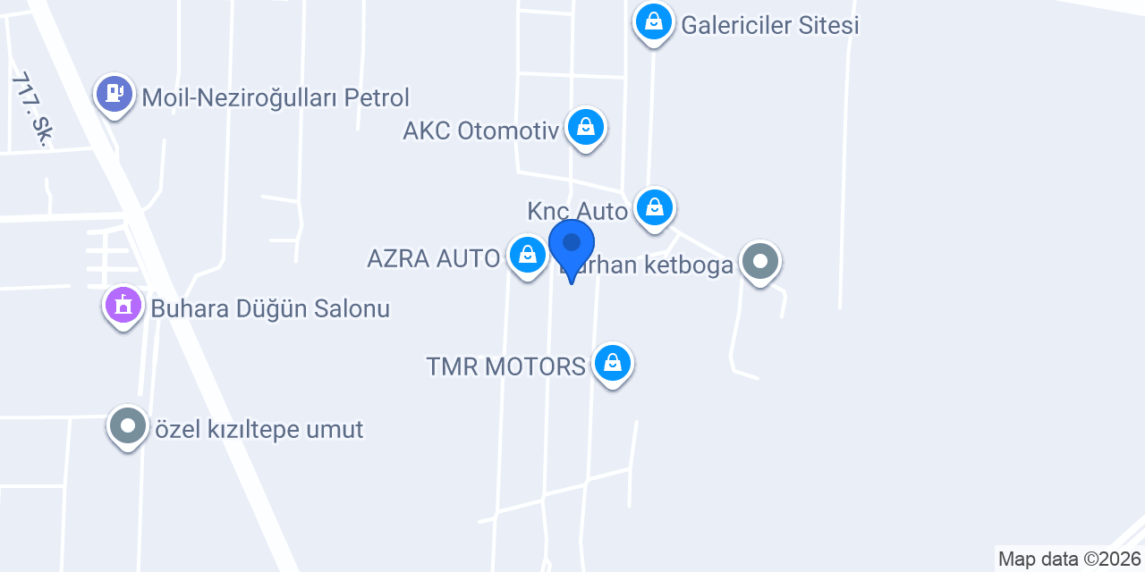 Bakış Auto konumu