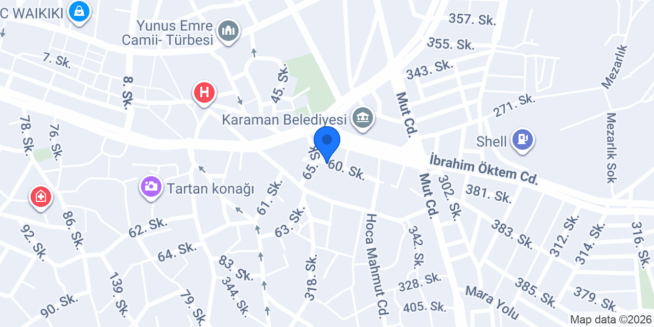 Alin Mimarlık konumu