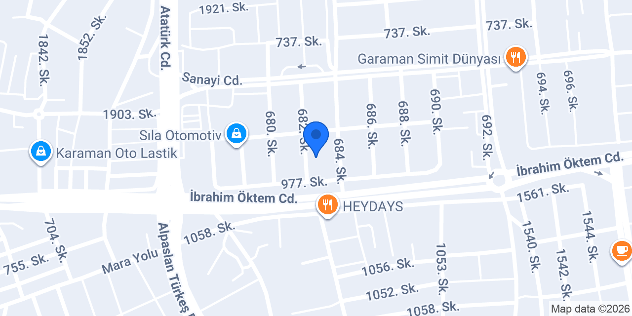 AHSEN HİDROLİK HORTUM konumu