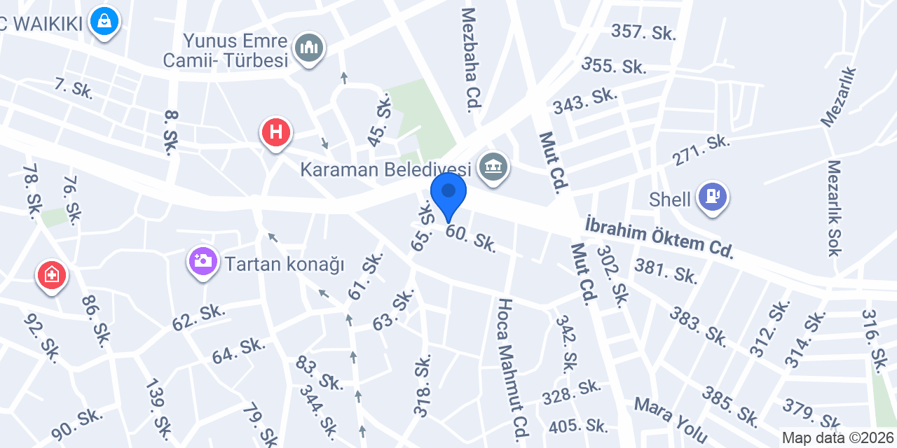 Erdemsoy Sigorta Acenteliği | Karaman konumu