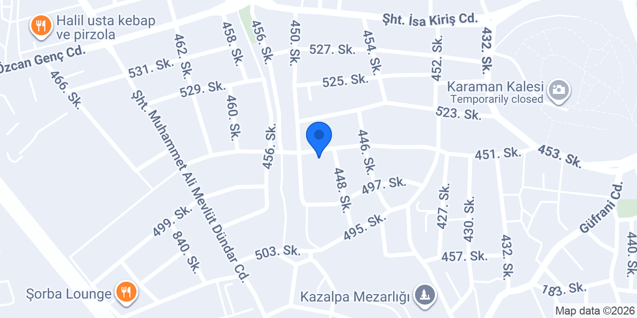 Ceylan Gıda konumu