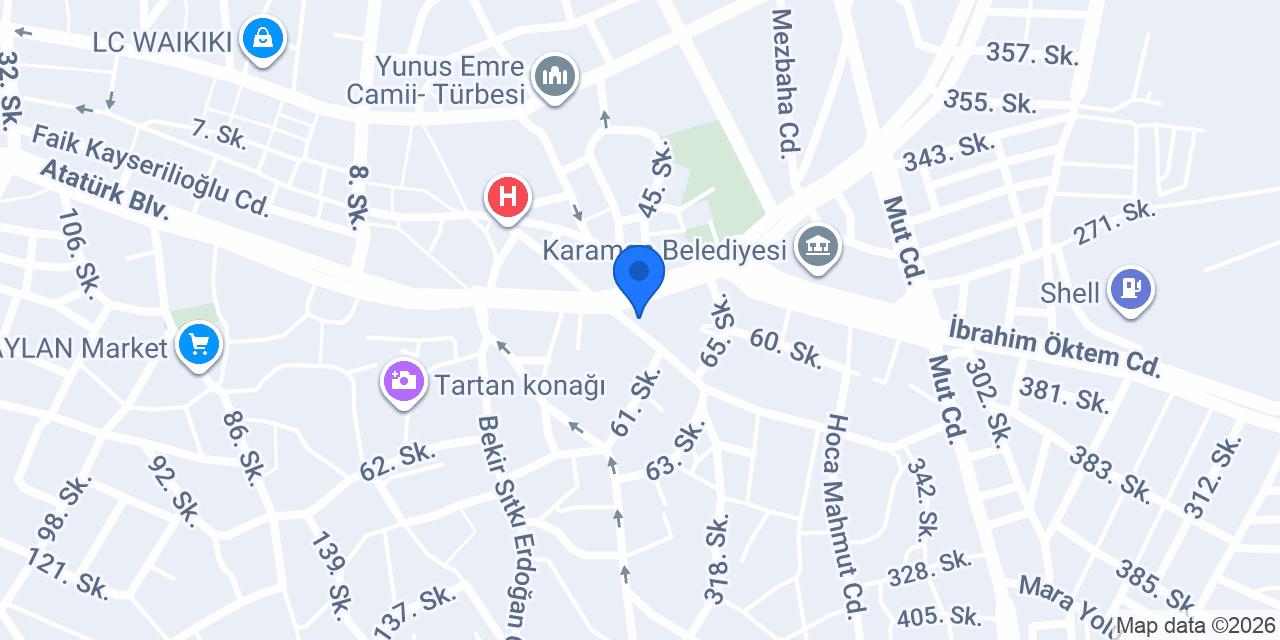 CLK Proje & Tasarım konumu