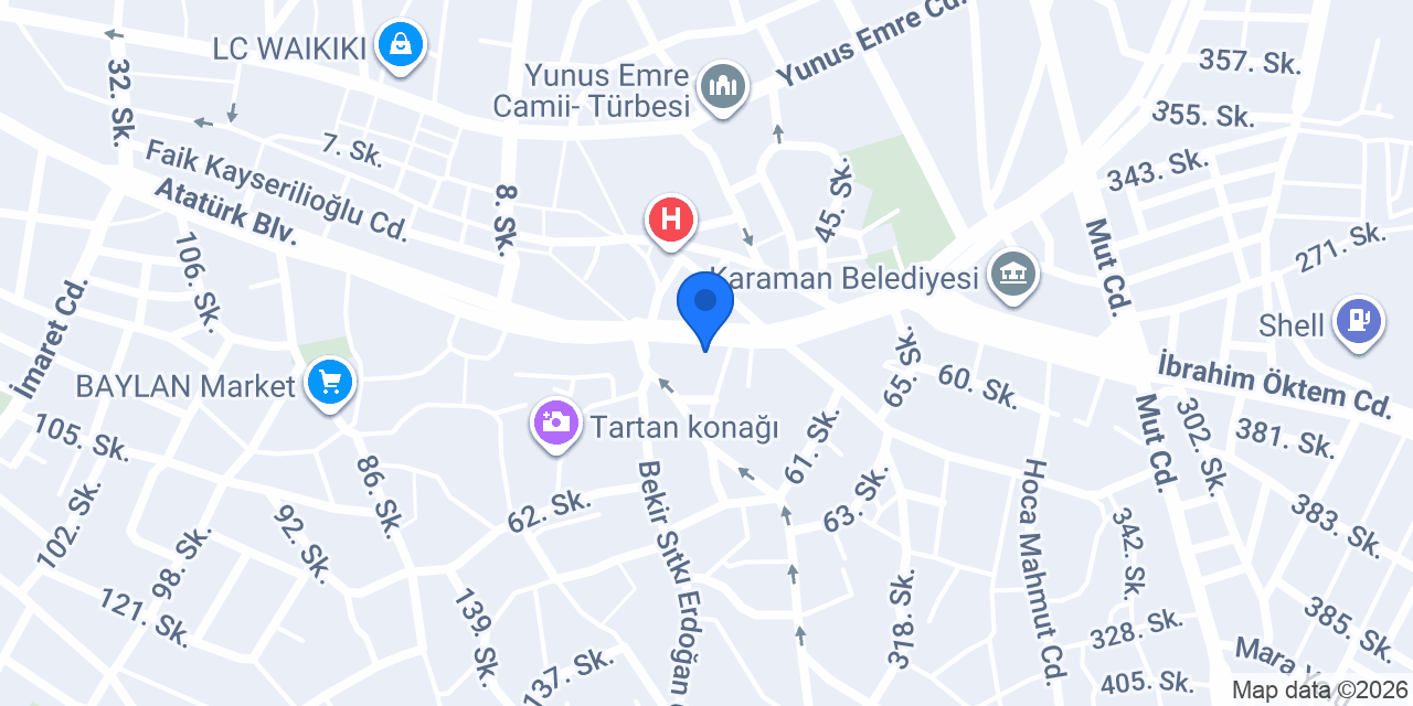 Fentem kuru temizleme konumu