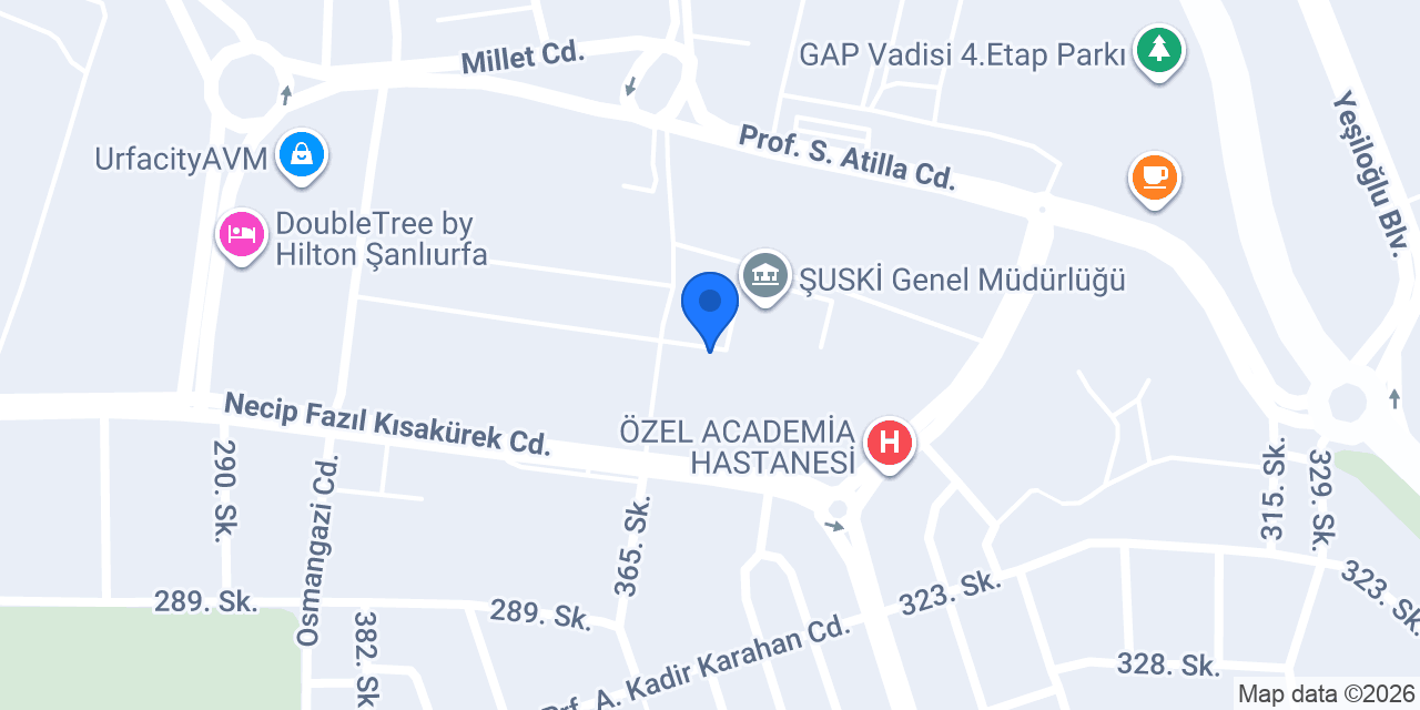 Kasaba Urfa konumu