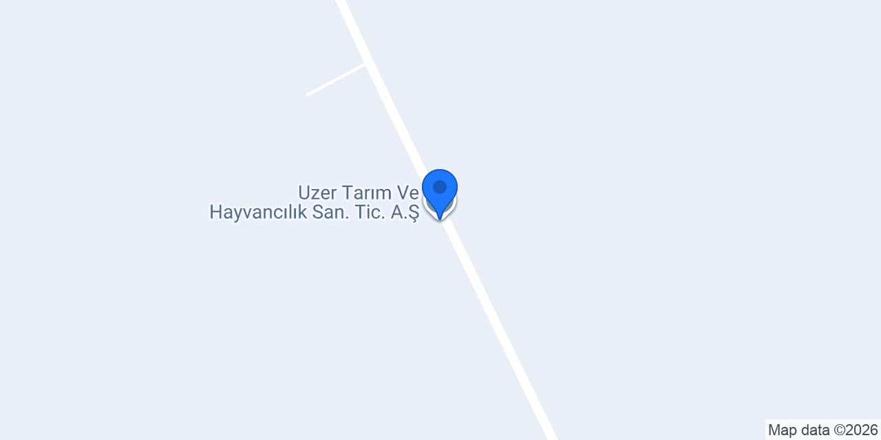 Uzer Tarım Ve Hayvancılık San. Tic. A.Ş. konumu