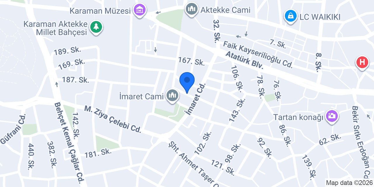 İmaret Oyun Bahçesi konumu