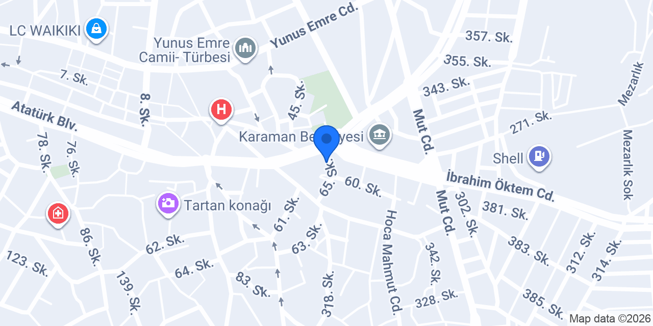 Avukat Mehmet ÖZYÜREK konumu