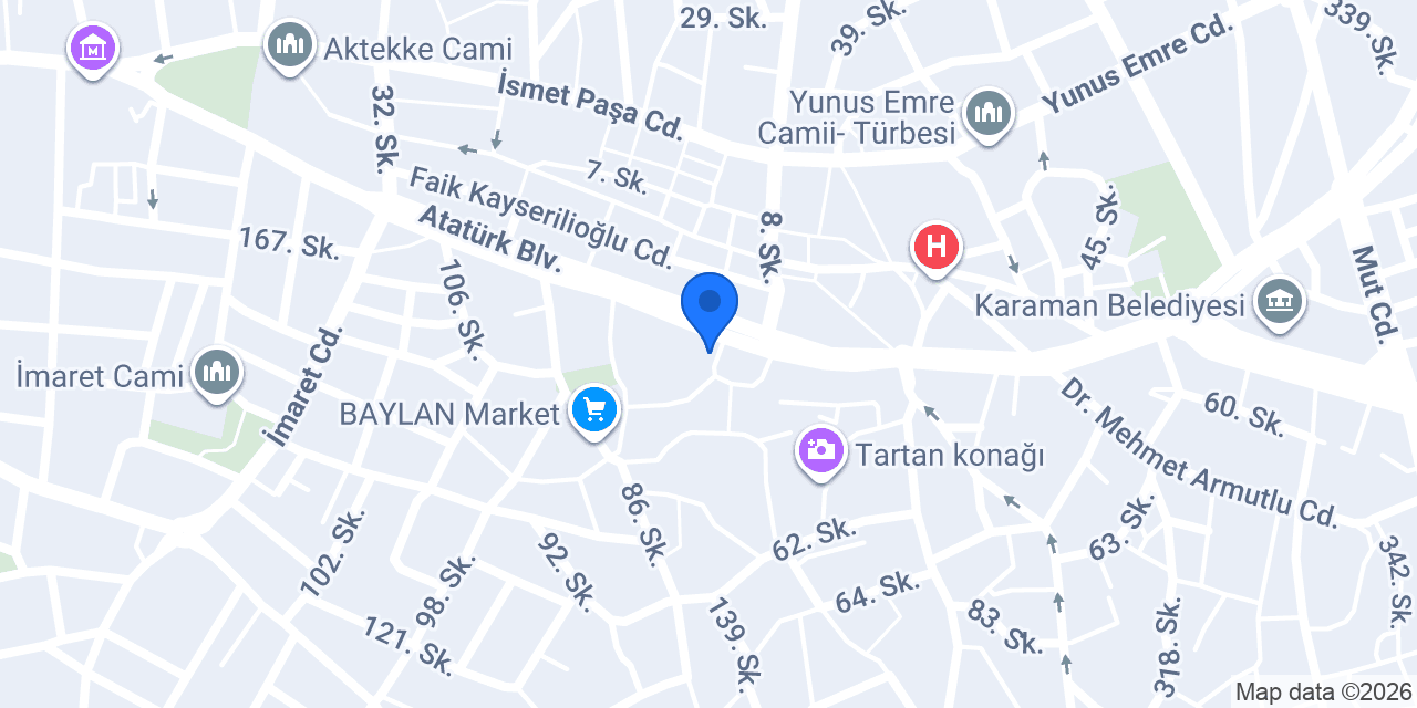 AREL OPTİK konumu