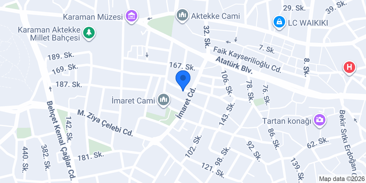 MSK MİMARLIK konumu