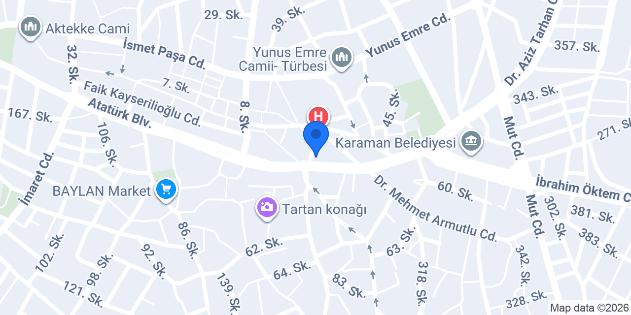 İlknur DOĞAN ÜNAL konumu