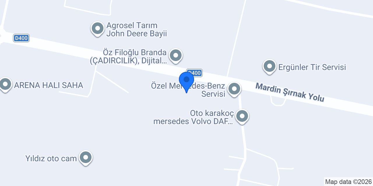 Heci usta Ford özel servisi konumu