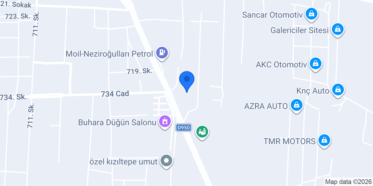 MELİK METAL SAÇ PROFİL konumu