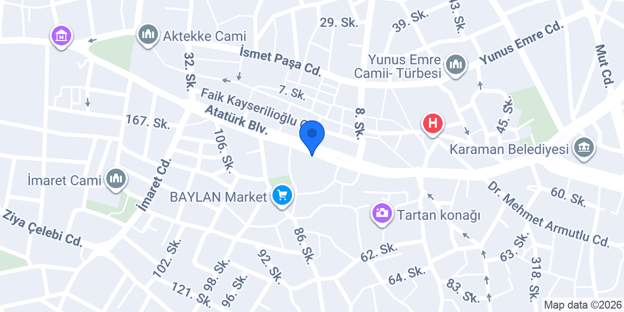 Vatan Eczanesi , Karaman konumu