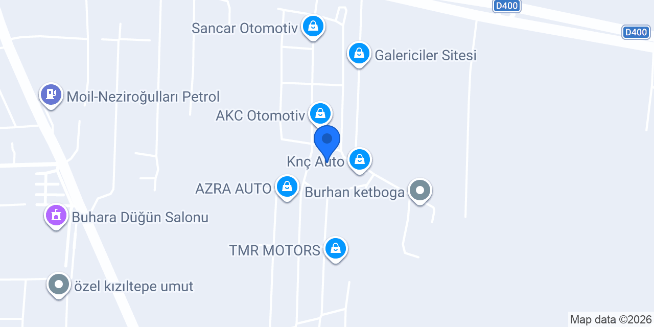 SÜRER AUTO konumu