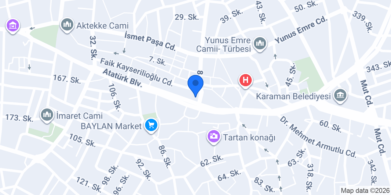 Avukat Arabulucu Neşe BALTA ÇİMEN konumu