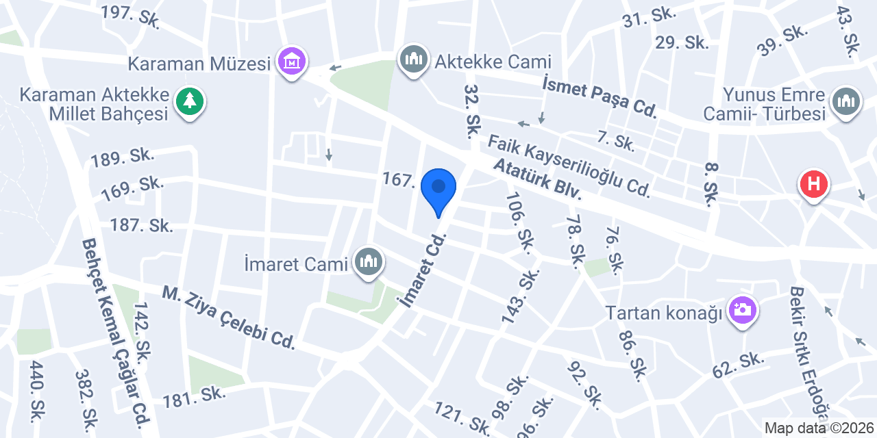 Tat Bak Pastanesi konumu