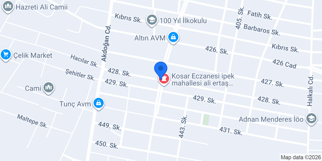 Kızıltepe 18 Nolu Asm konumu