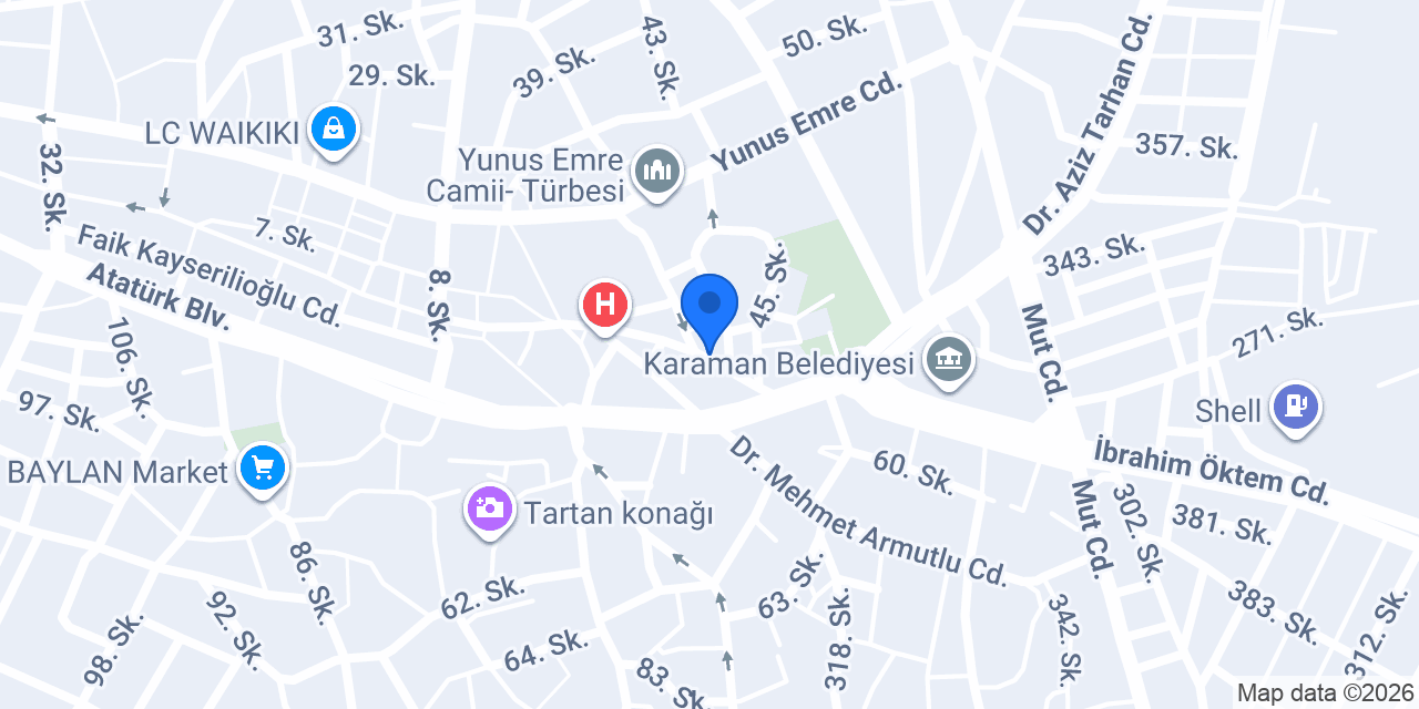 Av. Melih Baran Karakuş konumu