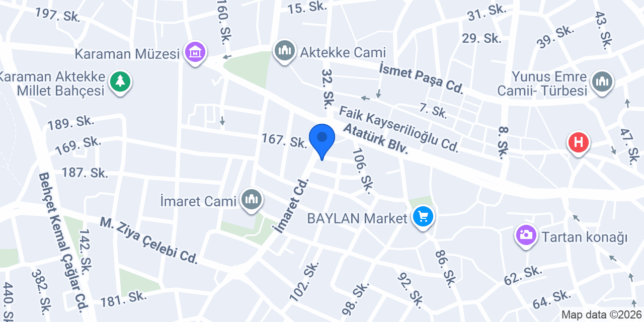 Kaya Eczanesi konumu
