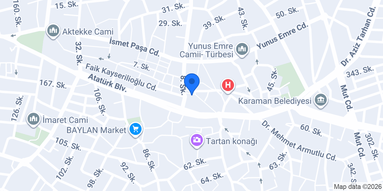 Diş Hekimi Eda Okuyan konumu