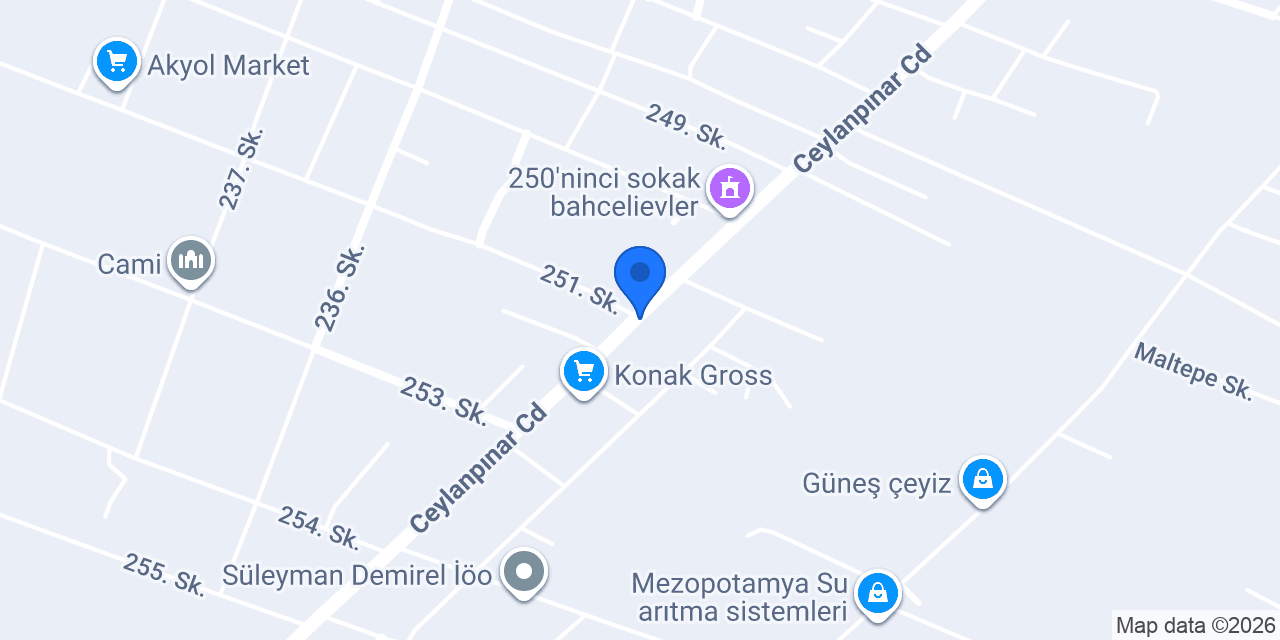 Aras demir doğrama konumu