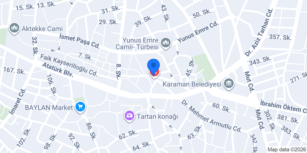 Güneş Elektrik konumu