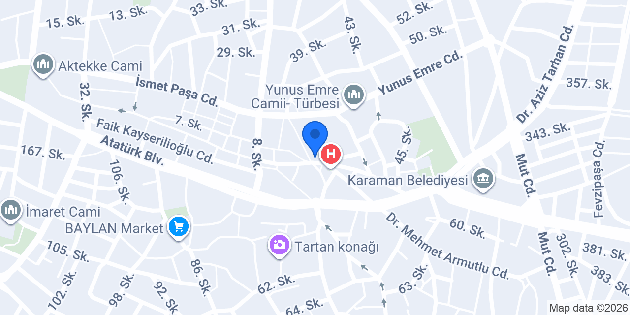 HAYAT EMLAK konumu